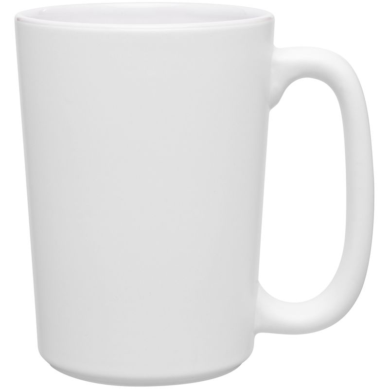 12 oz rocca mug - matte white